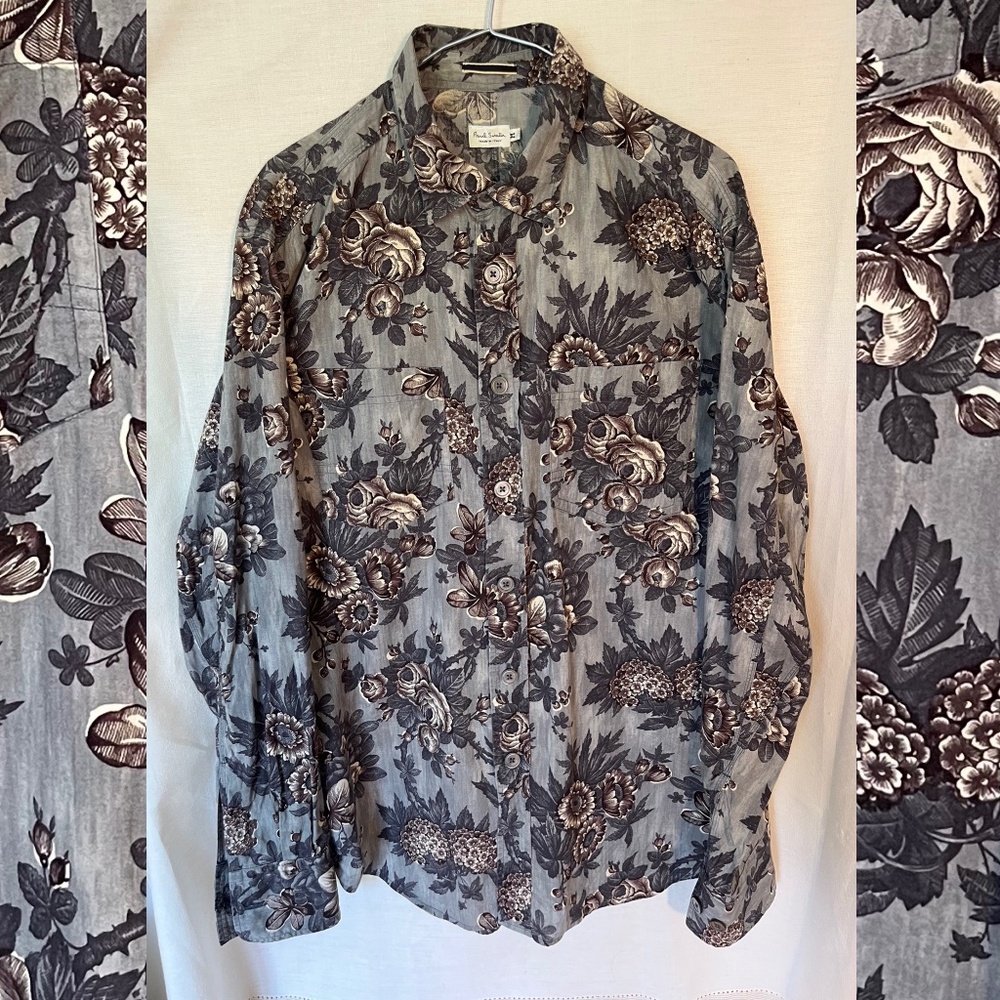 Paul Smith flowers shirt